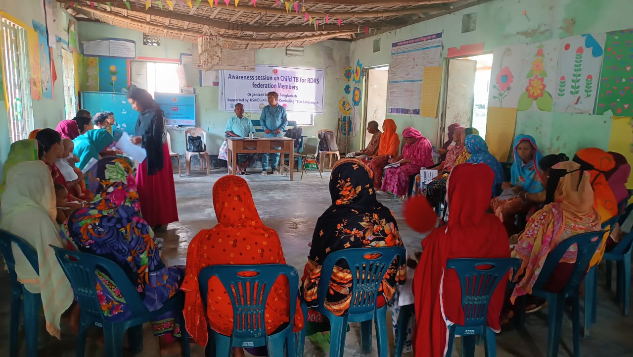 Awareness session for Federation members on child TB