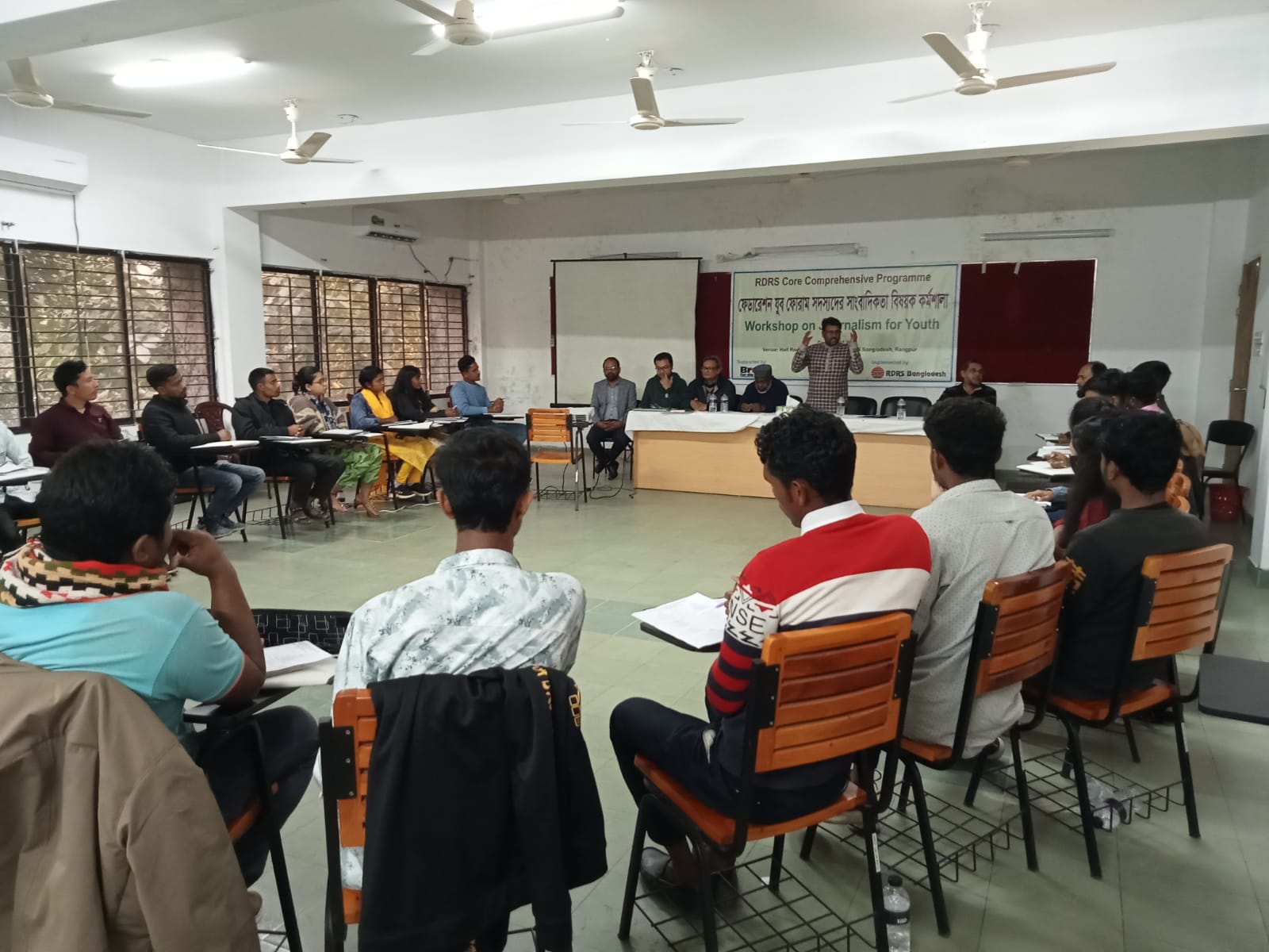 Workshop on journalism for youth